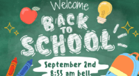The first day of school is Tuesday, September 2nd. Our welcome week begins with all students in Grades 1-7 attending from 9:00am – 10:00am on Tuesday. If your child will […]